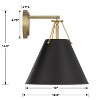 Crystorama Lighting Xavier 1 - Light Sconce in  Vibrant Gold - 3 of 4
