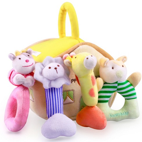 Iplay, Ilearn Plush Baby Rattles : Target