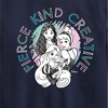 Boys' - Disney - Fierce Kind Creative Graphic Long Sleeve Fleece Sweatshirt - 2 of 4