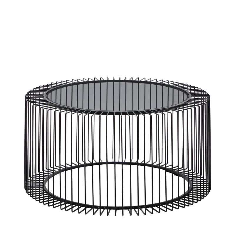Contemporary Metal Coffee Table Black - Olivia &#38; May, 1 of 6