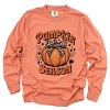 Simply Sage Market Coquette Pumpkin Season Leopard Garment Dyed Long Sleeve - 2 of 4