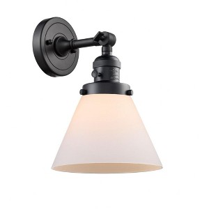 Cone - 1 Light Wall Sconce In Industrial Style-10 Inches Tall and 8 Inches Wide - 1 of 1