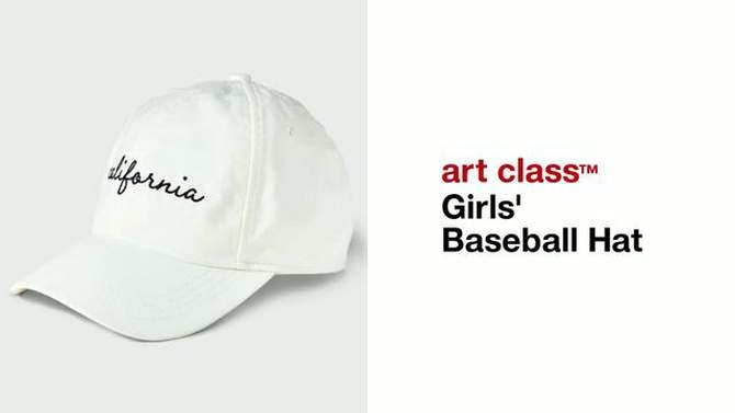 Girls' Baseball Hat - art class™, 2 of 11, play video
