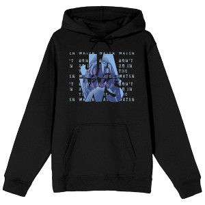 Jaws 1975 Amity Island Men's Black Graphic Hoodie - 1 of 3