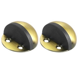Unique Bargains Self-Adhesive No Drilling Door Stop for Home Office Keep Door Open 2 Pcs - 1 of 4