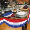 Beistle Patriotic Fabric Bunting, 5' 10", (1/Pkg) Multicolored - 2 of 3