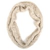 Women's Color 100% Acrylic Speckled Knit Hat And Infinity Scarf Set - 3 of 4