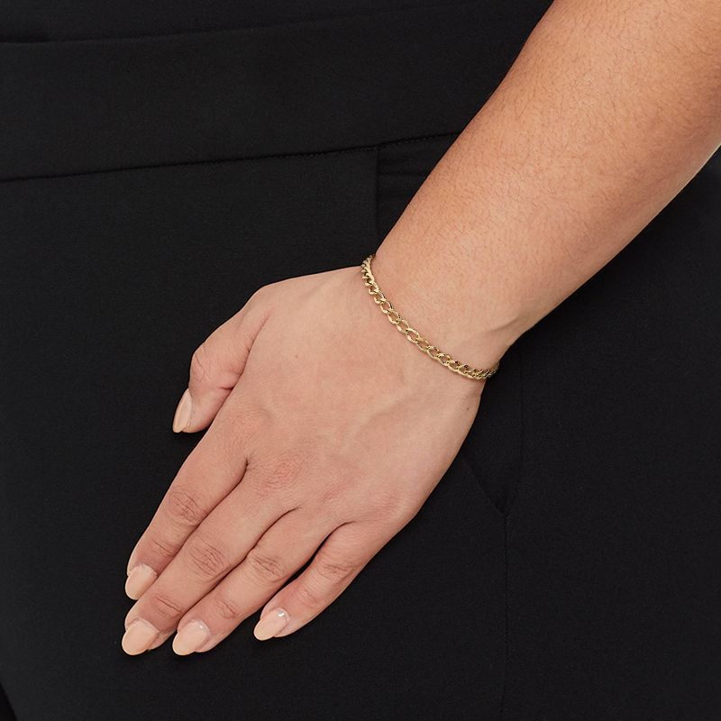 14K Gold Plated Chain Bracelet - A New Day&#8482;, 4 of 7