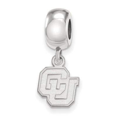 Black Bow Jewelry Sterling Silver Colorado Buffalos NCAA Bead Charm