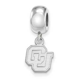 Black Bow Jewelry Sterling Silver Colorado Buffalos NCAA Bead Charm - 1 of 4