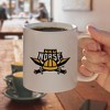 Northern Kentucky Norse Logo Ceramic Coffee Mug Novelty Gift Mugs for Coffee Tea and Hot Drinks 11oz White - 4 of 4