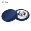 Unique Bargains Blouses Sweater Round Aluminum Cotton Fabric Cloth Covered Buttons 10 Pcs - 3 of 4