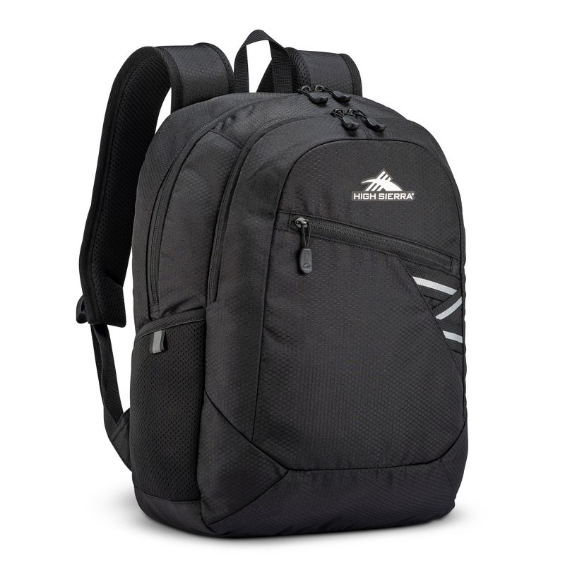 High Sierra Outburst 2.0 Carry-On Backpack with Padded Laptop Tablet Sleeve, 360-Degree Reflectivity, Dual Water Bottle Pockets, & Front Pocket, 2 of 7