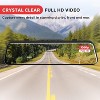Pyle 1080p Full HD DVR Rearview Mirror Dash Cam Kit - Dual Dash Cam, Backup Camera, Night Vision, Loop Recording, G-Sensor, Auto Power On/Off - 2 of 4