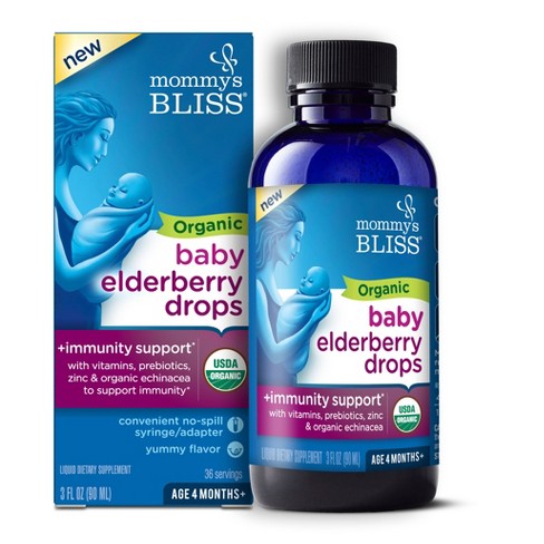 Mommy S Bliss Elderberry Syrup 3 Fl Oz Target