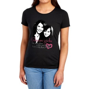 Women's Gilmore Girls Gilmore Girls Fate And Love T-Shirt - 1 of 4