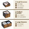 Acekool 15 Drawer Tall Dresser for Bedroom, Large Fabric Storage Chest Organizer for Living Room, Closet, Hallway - 4 of 4