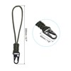 Unique Bargains Keys Whistle Badge Holder Wrist Lanyard with Sling Clips 2 Pcs - 2 of 4