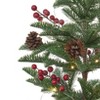 The Lakeside Collection Lighted Country Pencil Pine Tree - 24" - 3 of 4