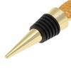 Unique Bargains Bottle Stoppers Pineapple Zinc Alloy Aluminum Alloy TPR 3.98"x0.98"x0.79" 1 Pc - 3 of 3