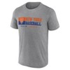 MLB New York Mets Men's Gray Short Sleeve T-Shirt - 2 of 4