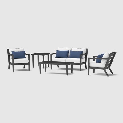 Thelix 5pc Seating Set - Bliss Ink - RST Brands