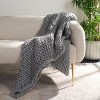 Adalina Throw Blanket - THR232 - Grey - 50" x 60" - Safavieh - 2 of 4