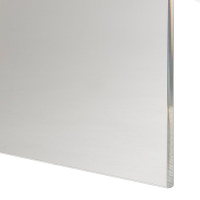 Addis 35'' Clear Acrylic Rectangular Coffee Table