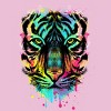 Girl's Design By Humans Hunting For Colors By clingcling T-Shirt - 2 of 3