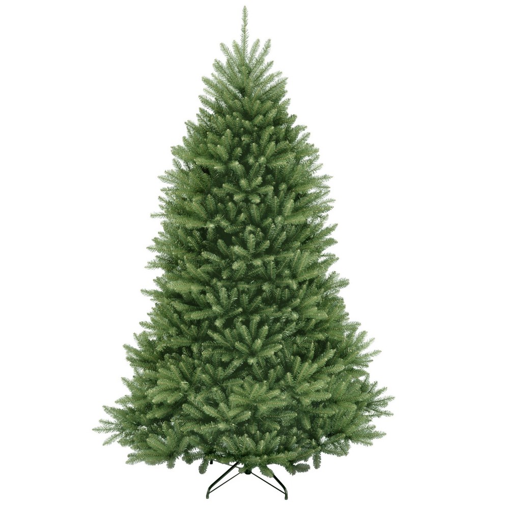 National Tree Company 7ft Dunhill Fir Hinged Full Artificial Tree, Green