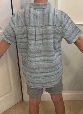 DKNY Boys' Pants Set - 2 Piece Woven Short Sleeve Martinique