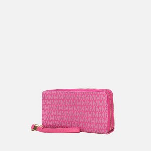 MKF Collection Noemy M Signature Women’s Handbag Wallet Wristlet by Mia K - Fuchsia - 1 of 4
