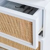 Zadie 2 Drawer Rattan Nightstand - NST5007 - Safavieh - 2 of 4