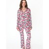 RuffleButts SoftSnooze Women's Ruffle Flare Pajama Set - 2 of 4