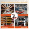 NAYSAYE Hydraulic Lift Hand Truck Dolly 500lbs Capacity Single Scissor Lift with Non Slip Pads for Material Handling - 2 of 4
