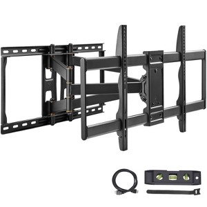 VEVOR Full Motion TV Mount Fits for Most 37-90 inch TVs, Swivel Tilt Adjustment TV Wall Mount Bracket, Max VESA 600x400mm, Holds up to 165 lbs - 1 of 4