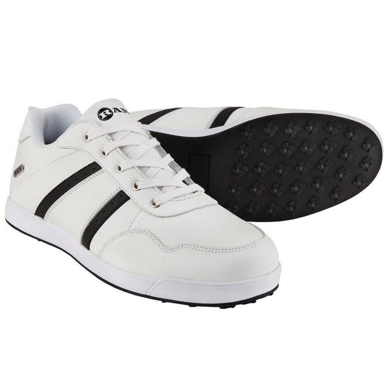 Ram FX Comfort Mens Waterproof Golf Shoes White, 1 of 5