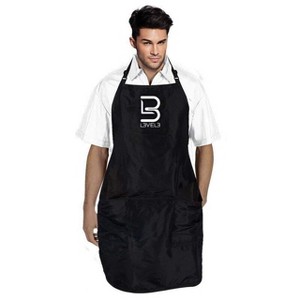 L3 - Level 3 Black Apron- Hair Apron for Hair Stylist - Universal Size Fits Men and Women - Level Three Barber Apron - 1 of 2