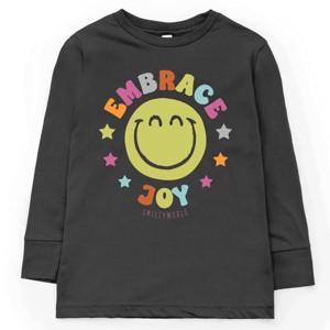 The Juniper Shop SmileyWorld Embrace Joy Youth Long Sleeve Tee - 1 of 4