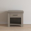 Child Craft Denman Nightstand with Drawer for Nursery or Bedroom, Large Storage Drawer, Made of Sturdy Pinewood, Non-Toxic, Baby Safe Finish - 4 of 4