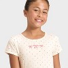 Girls' Short Sleeve Dress - Cat & Jack™ - 2 of 4