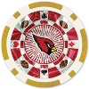 MasterPieces Casino Style 20 Piece 11.5 Gram Poker Chip Set NFL Arizona Cardinals Gold Edition - 3 of 3