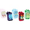 Mens Pokemon Gen 2 Striped No Show Socks 5-Pack in Novelty Packaging - 2 of 4
