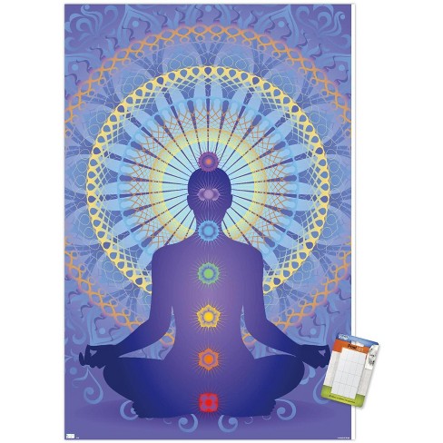 Trends International Spiritual - Chakras Unframed Wall Poster Print ...