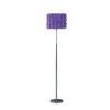63" Lavender Roses in Bloom Acrylic Metal Floor Lamp - Ore International: UL Listed, Modern Design with Push Button Foot Switch - 2 of 4