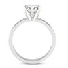 Pompeii3 2 1/4Ct Lab Created Diamond Engagement Ring in White, Yellow, or Rose Gold - 3 of 4
