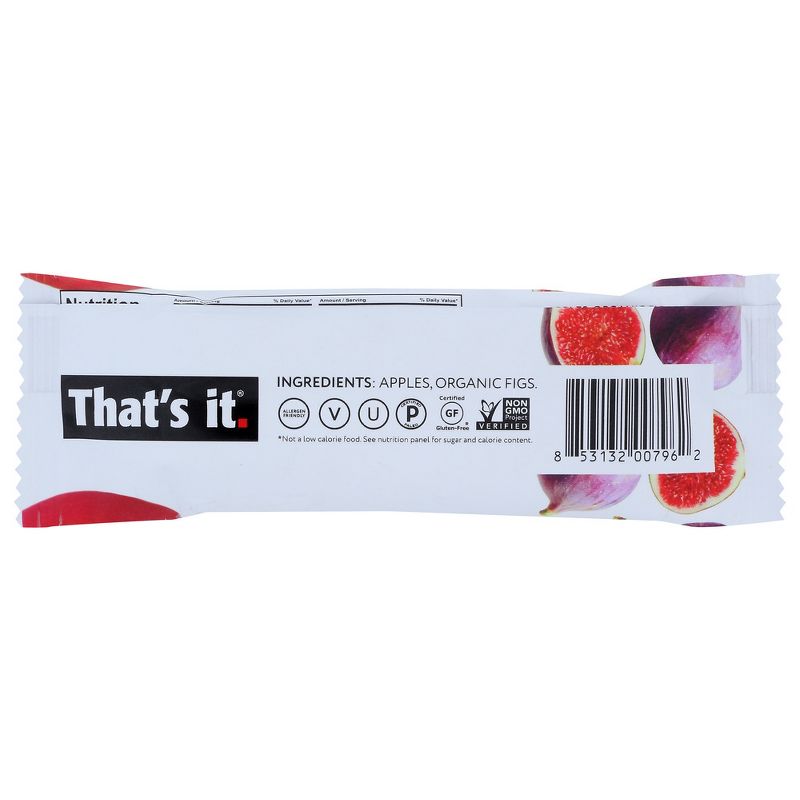 That's It Apple and Fig Fruit Bar - 12 bars, 1.2 oz, 3 of 5