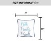 C&F Home 10" x 10" Faith Family Friends Embroidered Small Petite Throw Pillow - 3 of 3