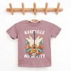 Nashville Music City Guitar Grunge - Youth Short Sleeve Graphic T-Shirt - 2 of 3