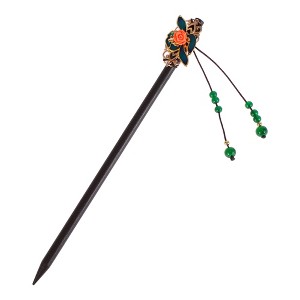 Unique Bargains Rose Hair Chopstick 1 Pc - 1 of 4